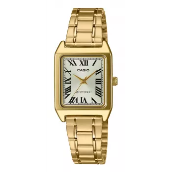 Zegarek analogowy damski CASIO LTP-V007G-9BUDF, złoty