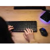 A4Tech Fstyler FBK27C bezprzewodowa mechaniczna klawiatura gamingowa, czarna