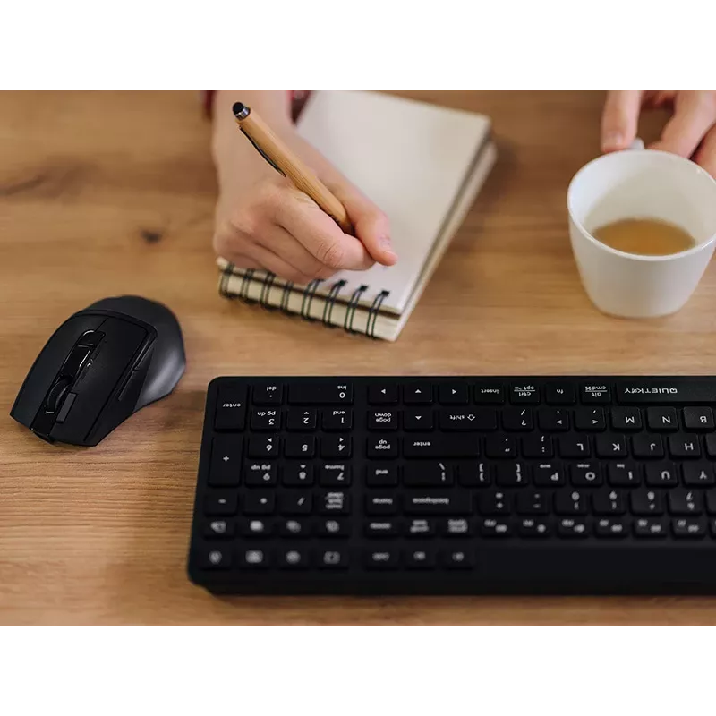 A4Tech Fstyler FBK27C bezprzewodowa mechaniczna klawiatura gamingowa, czarna