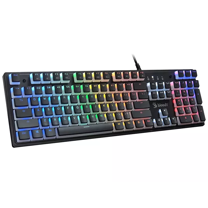 A4Tech 47788 Bloody S520N Mechaniczna Klawiatura Gamingowa RGB z Przełącznikami