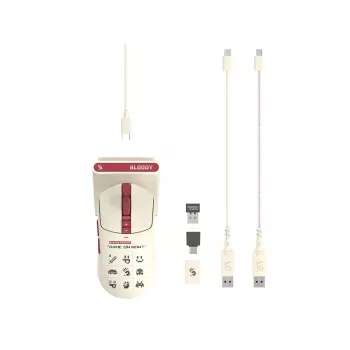 A4Tech 47743 Bloody R72 Ultra Duo Pixels Czerwony