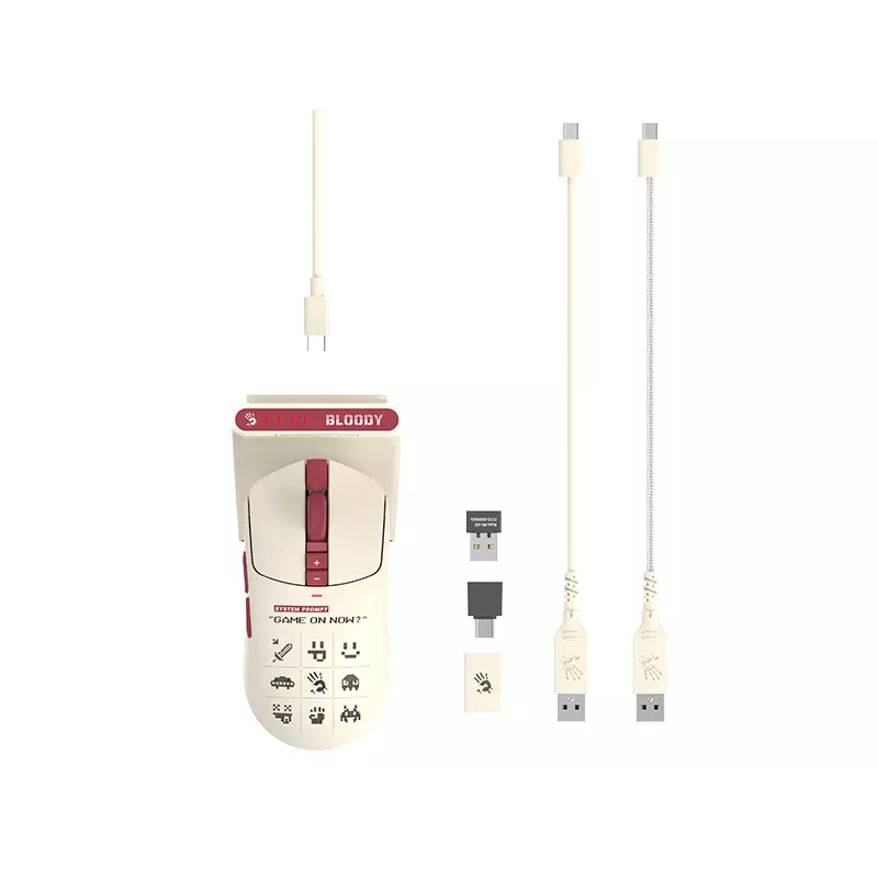 A4Tech 47743 Bloody R72 Ultra Duo Pixels Czerwony