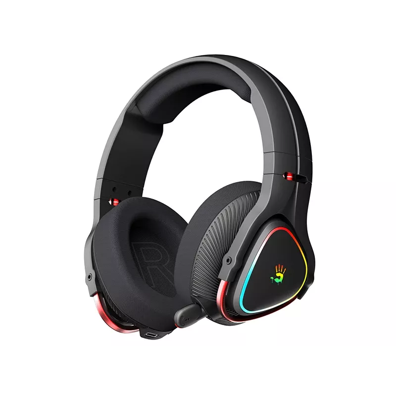 A4Tech 47751 Bloody MR710 RGB Gaming Bezprzewodowy Zestaw Słuchawkowy, Czarny