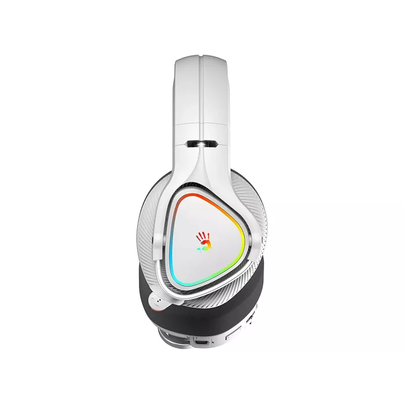 A4Tech 47752 Bloody MR710 RGB Gaming Bezprzewodowy Zestaw Słuchawkowy, Szary