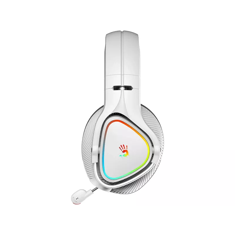 A4Tech 47752 Bloody MR710 RGB Gaming Bezprzewodowy Zestaw Słuchawkowy, Szary