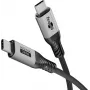 Kabel USB-C Goobay, USB4 w wersji 2.0, 1 m, czarny, srebrny (74775)