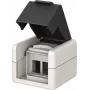 Goobay Outdoor-Surface-Mount Box IP44, 2x Keystone-Ports, (79169)