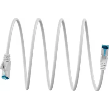 Goobay Ultra-Flexible CAT 6A Patch kabel S/FTP (PiMF), biały (79344)