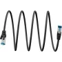 Goobay Ultra-Flexible CAT 6A Patch kabel S/FTP (PiMF), czarny (79413)