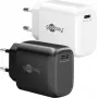 Szybka ładowarka Goobay 25 W USB-C PD GaN czarna (79622)