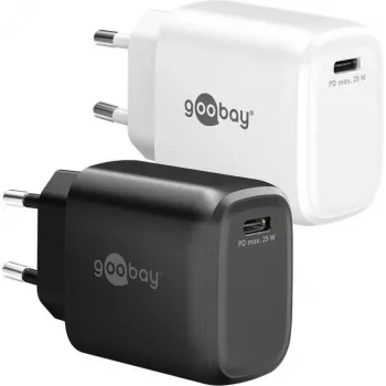 Goobay 25 W USB-C PD GaN Fast Charger biały (79623)