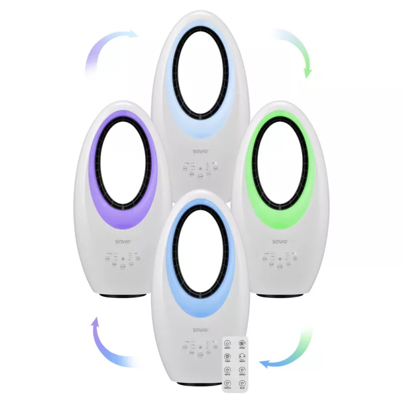 Wentylator domowy Savio AD-03 biały