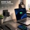 Ładowarka GaN 65W USB-C PD PPS 5V 21V 3A 3.25A