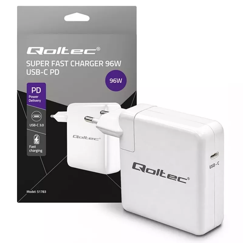 Ładowarka USB C 96W 5V 20V 3A 4.8A