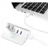 Hub CB-H5 USB aluminiowy | 4xUSB 3.0 | 5 Gb/s