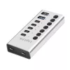 Hub USB 3.2 Gen1 7 portów USB-A/C, przełącznik włącz/wyłącz