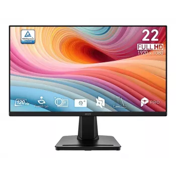 Monitor PRO MP225 E12VL 21,45 cali / FHD / PŁASKI / 120 Hz / Czarny