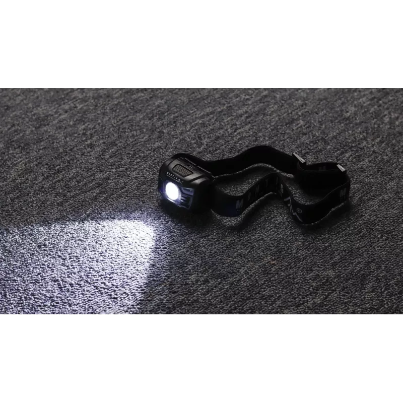 Montis Akumulatorowa latarka nagłowna z sensorem MT001 Black Headband flashlight LED