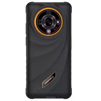Hammer Iron 6 | Pomarańczowy | 6.56 cala | IPS | 1612 x 720 pikseli | Mediatek | Dimensity 6300 | RAM 6 GB | 128 GB | microSD | Dual SIM | 4G | 5G | Aparat główny 64 MP