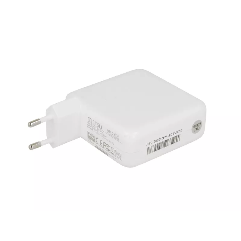 Zasilacz do laptopa 67W USB-C 5V-9V-12V-15V/3A, 20V/3.35A PD