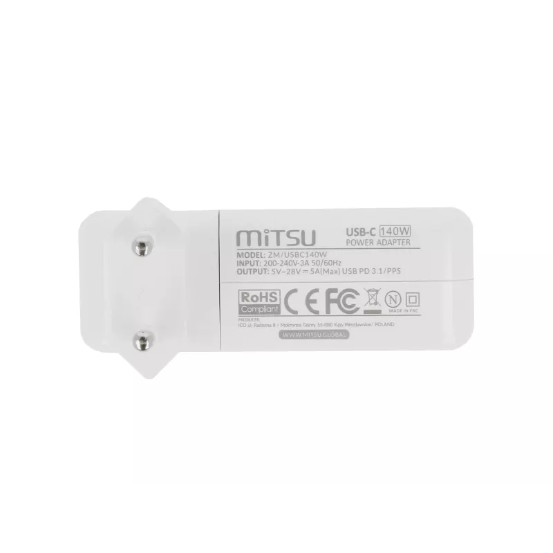 Zasilacz / ładowarka do laptopa 100W USB-C 5V-9V-12V-15V/3A, 20V-28V/5A PD