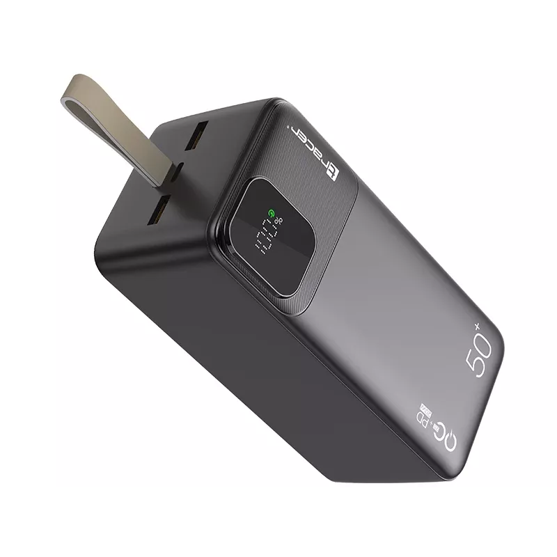 Tracer 47825 Prime-V5 50000mAh QC22.5W+PD20W Power Bank, Czarny
