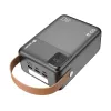 Tracer 47826 Prime-V8 80000mAh QC22.5W+PD20W Power Bank, Czarny