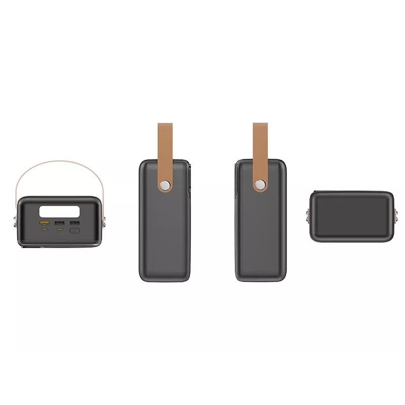 Tracer 47826 Prime-V8 80000mAh QC22.5W+PD20W Power Bank, Czarny