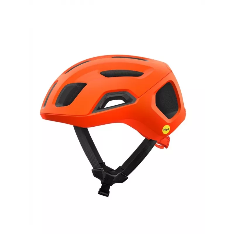 Kask rowerowy POC Ventral Air MIPS, fluorescencyjny pomarańczowy mat, rozmiar S (50-56 cm)