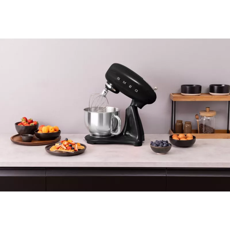 Smeg K?chenmaschine SMF05BLEU, 4.8L, 1000W, Czarny