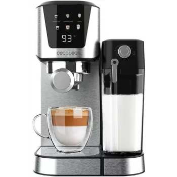 Ekspres do kawy Cecotec | Power Espresso 20 Cream | Ciśnienie pompy 20 bar | Wbudowany spieniacz do mleka | Półautomatyczny | 1350 W