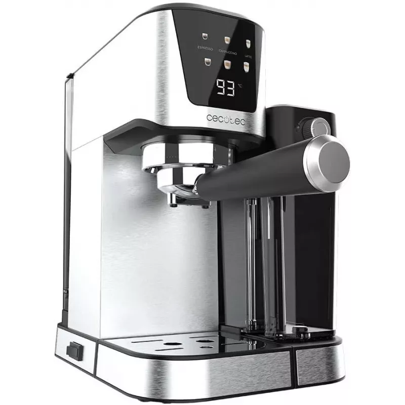 Ekspres do kawy Cecotec | Power Espresso 20 Cream | Ciśnienie pompy 20 bar | Wbudowany spieniacz do mleka | Półautomatyczny | 1350 W