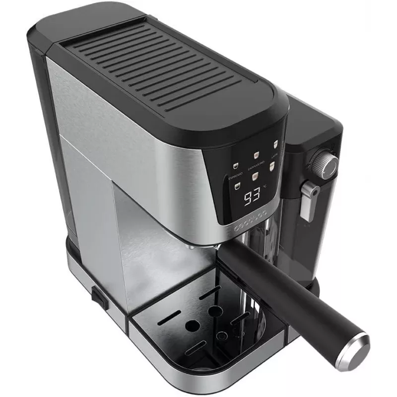 Ekspres do kawy Cecotec | Power Espresso 20 Cream | Ciśnienie pompy 20 bar | Wbudowany spieniacz do mleka | Półautomatyczny | 1350 W