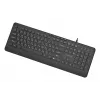 Klawiatura multimedialna USB CYRYLICA/CZARNY KB-MCH-05-CYRL Gembird