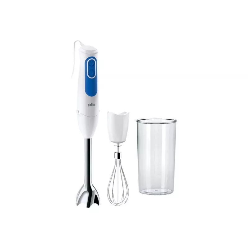 Braun | Blender ręczny | MQ 3005 Immersion | Blender ręczny | 700 W | Liczba prędkości 2 | Biały/Niebieski