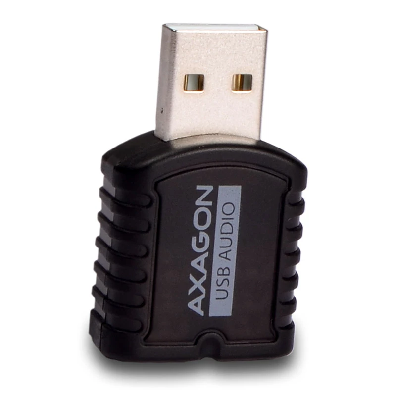 AXAGON ADA-10, adapter mini stereo audio USB 2.0