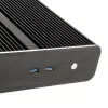 Akasa Euler S Fanless Thin-Mini-ITX Enclosure, OEM - czarny