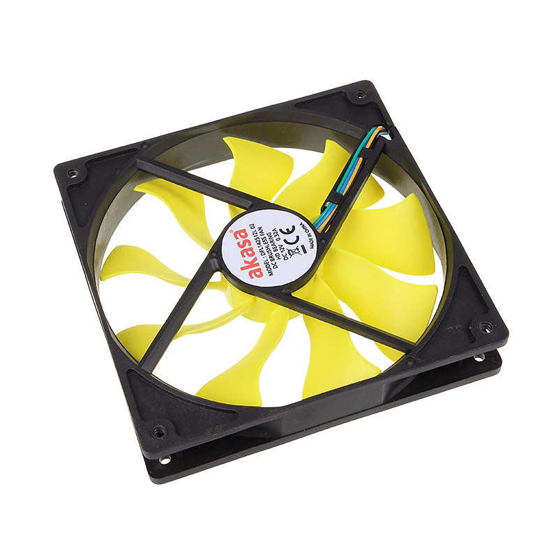 Akasa Viper PWM Fan, żółty - 140 mm