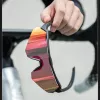 Rockbros 189114 polaryzacyjne okulary rowerowe z ochroną UV i wkładką korekcyjną, szare