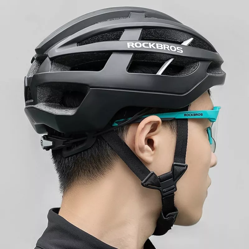 Rockbros 189114 polaryzacyjne okulary rowerowe z ochroną UV i wkładką korekcyjną, szare