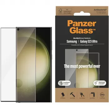 PanzerGlass Ultra-Wide Fit Sam S23 Ultra S918 Szkło Ochronne 7317 z aplikatorem