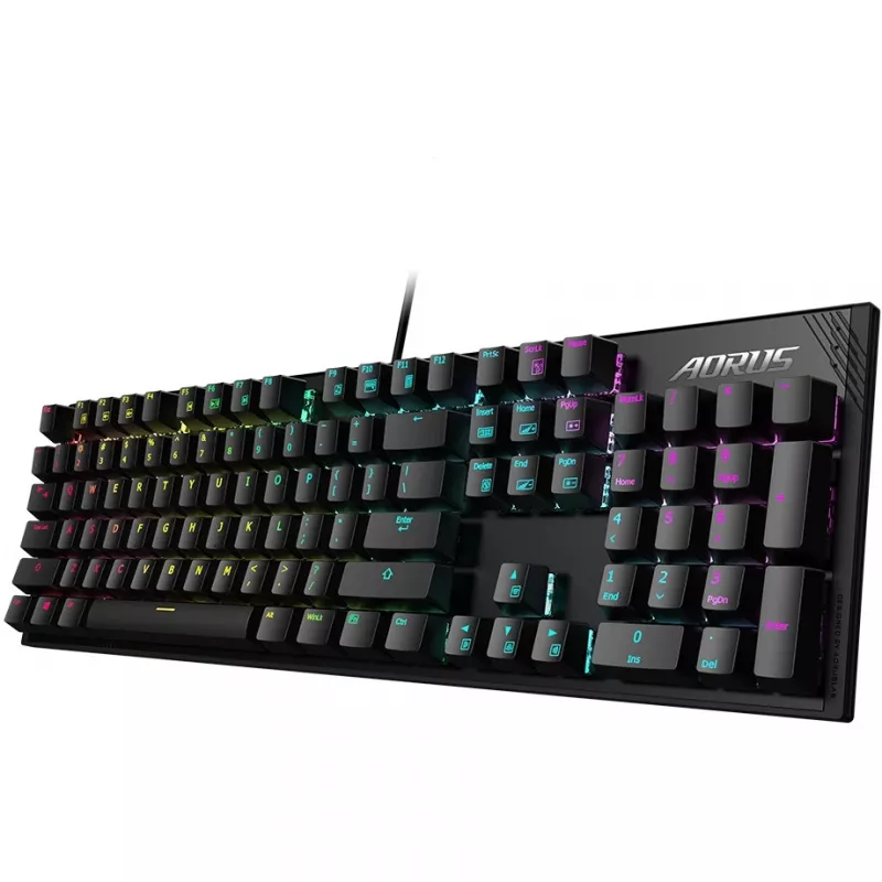 Gigabyte AORUS K1 - Klawiatura - Podświetlenie