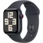 APPLE Watch SE GPS + Cellular 40mm koperta ze stopu aluminium w kolorze północy z paskiem sportowym w kolorze północy - S/M