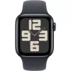 APPLE Watch SE GPS + Cellular 40mm koperta ze stopu aluminium w kolorze północy z paskiem sportowym w kolorze północy - S/M