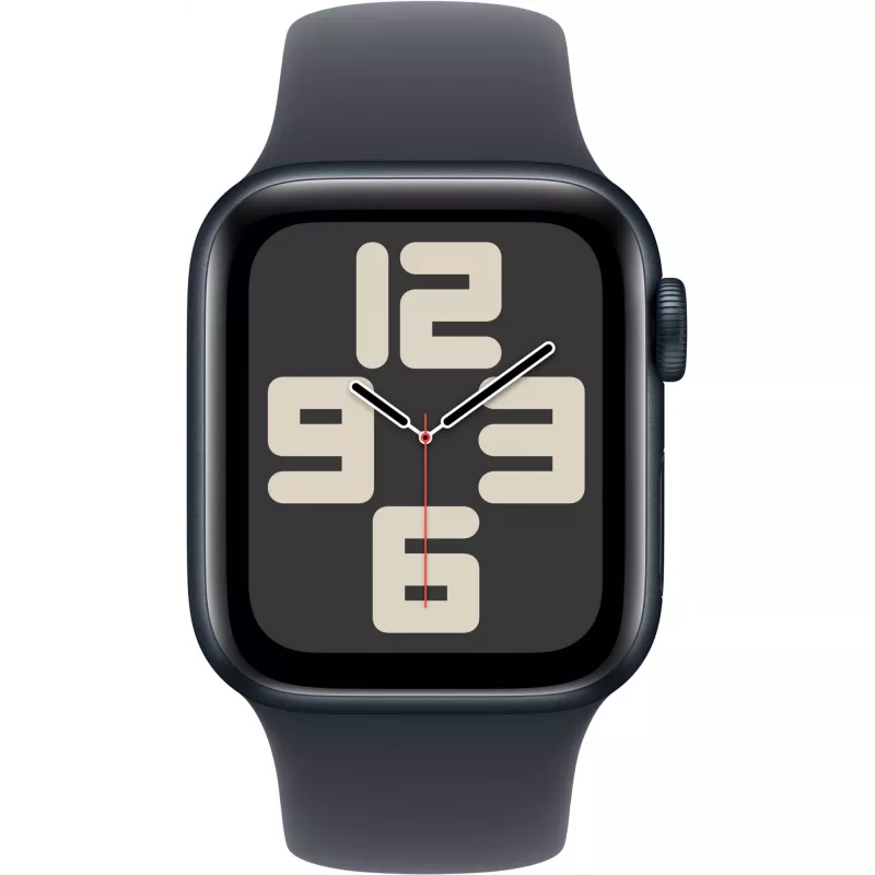 APPLE Watch SE GPS + Cellular 40mm koperta ze stopu aluminium w kolorze północy z paskiem sportowym w kolorze północy - S/M