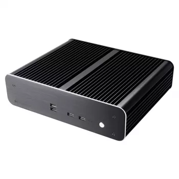 Akasa Euler TX Plus Intel LGA1700 Alu fanless Thin mini-ITX case - Enclosure