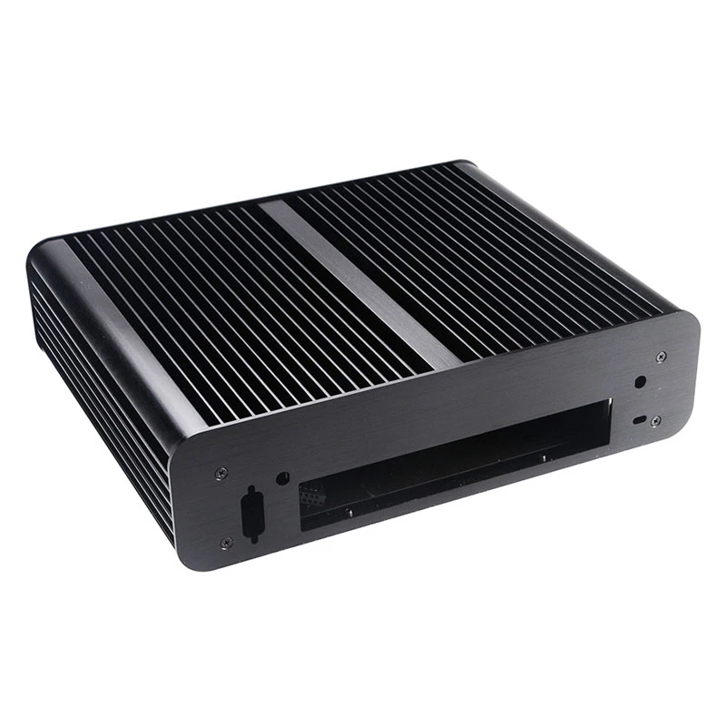 Akasa Euler TX Plus Intel LGA1700 Alu fanless Thin mini-ITX case - Enclosure