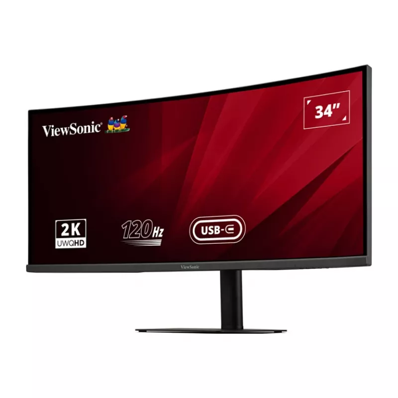Viewsonic VA3420C (VS20506) Wyświetlacz Czarny