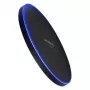 AXAGON WDC-P10T cienka bezprzewodowa szybka ładowarka Qi 5/7,5/10 W, micro USB