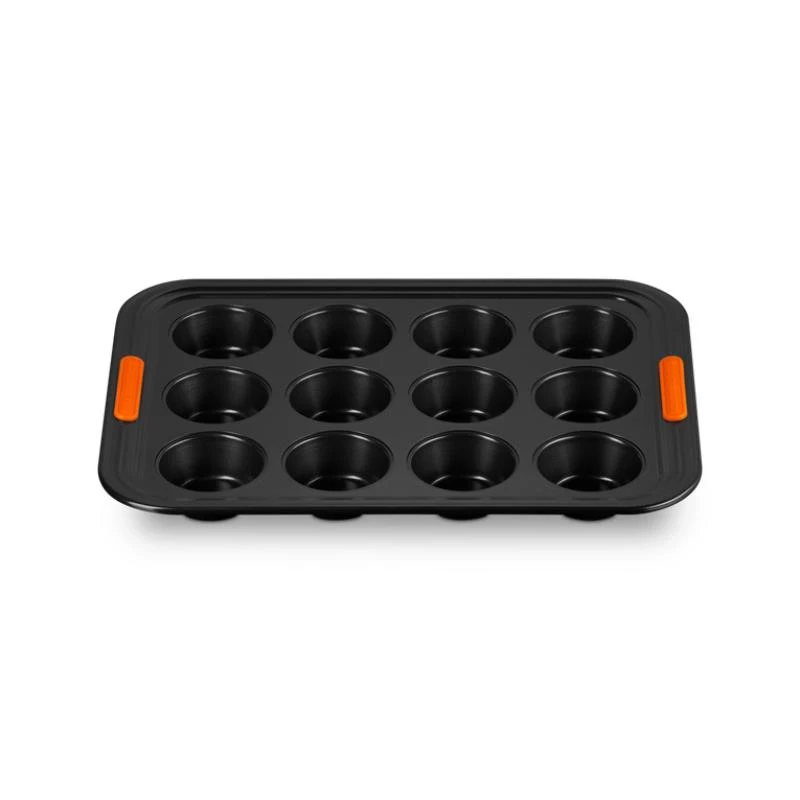 Le Creuset Forma do muffinów stal węglowa nieprzywierająca 12 szt. (46058000010000)